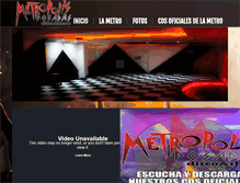 Tablet Screenshot of metropolisposadas.com.ar